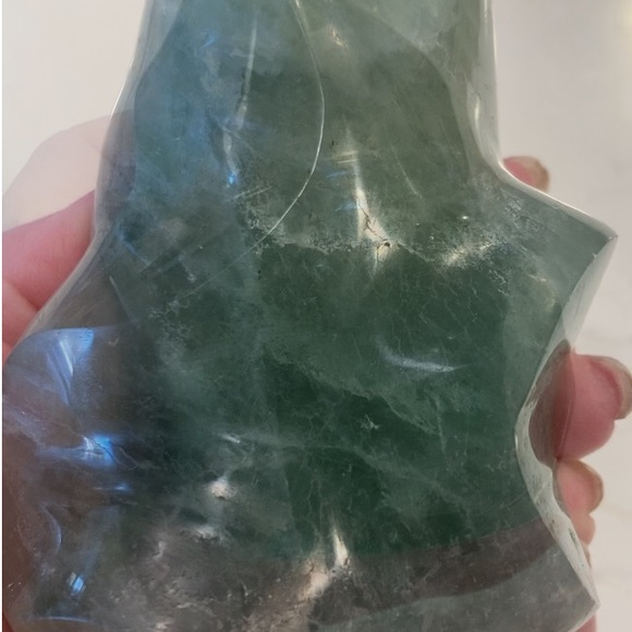 the Earth Other - Fluorite Flame Gorgeous!🎉🎉🎉